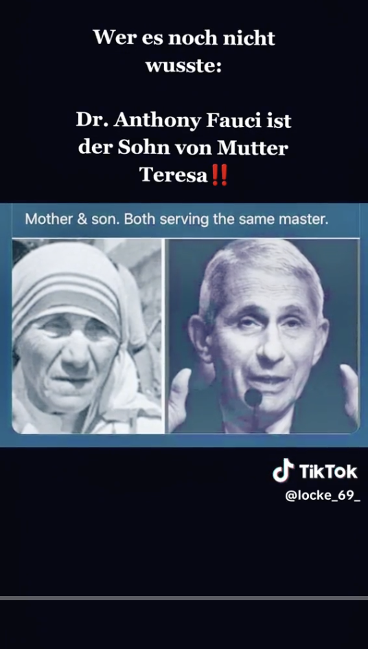 Fact Check Anthony Fauci Is NOT Son Of Mother Teresa Lead Stories